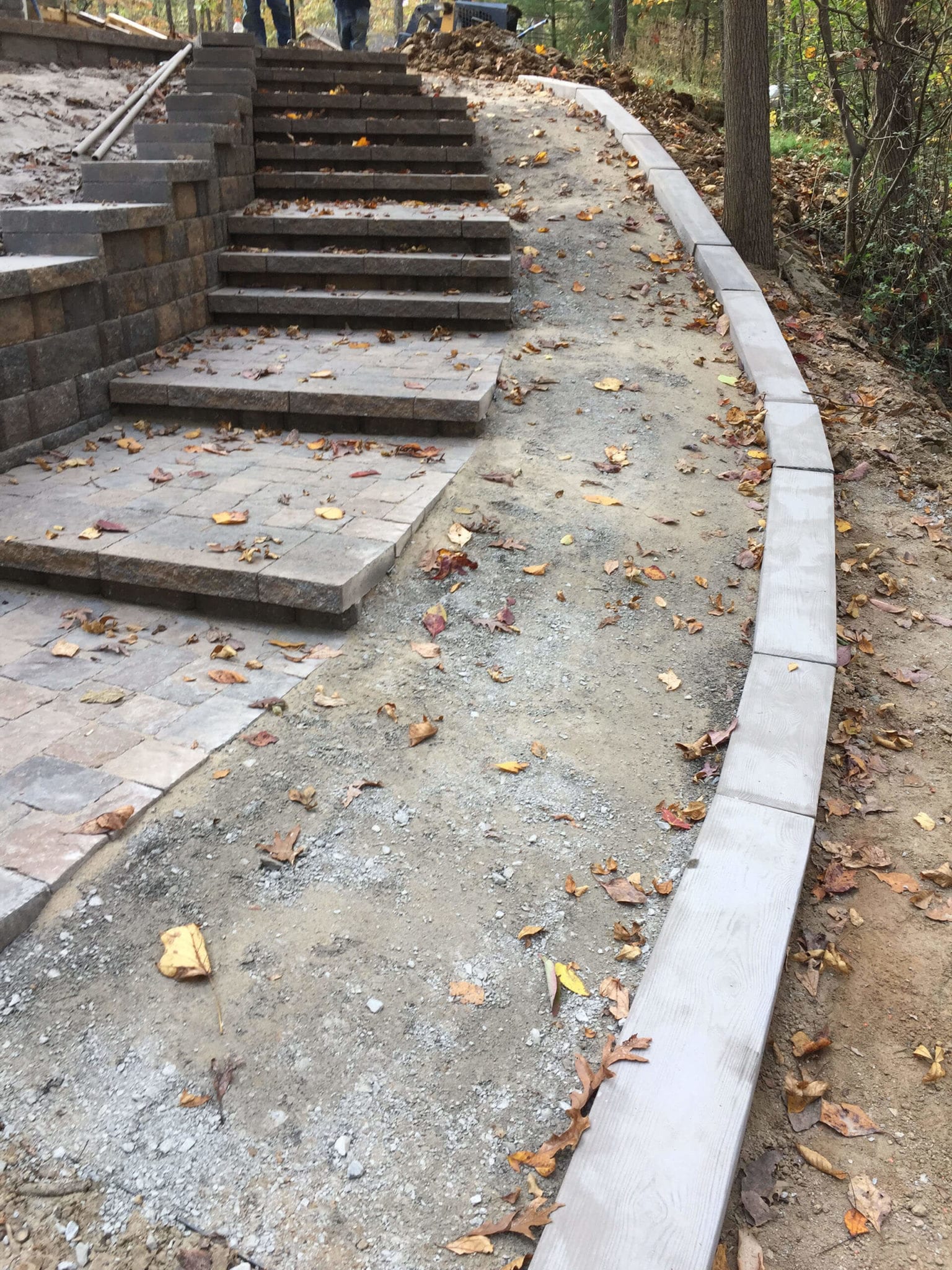 flagstone steps Cape Girardeau, MO Project